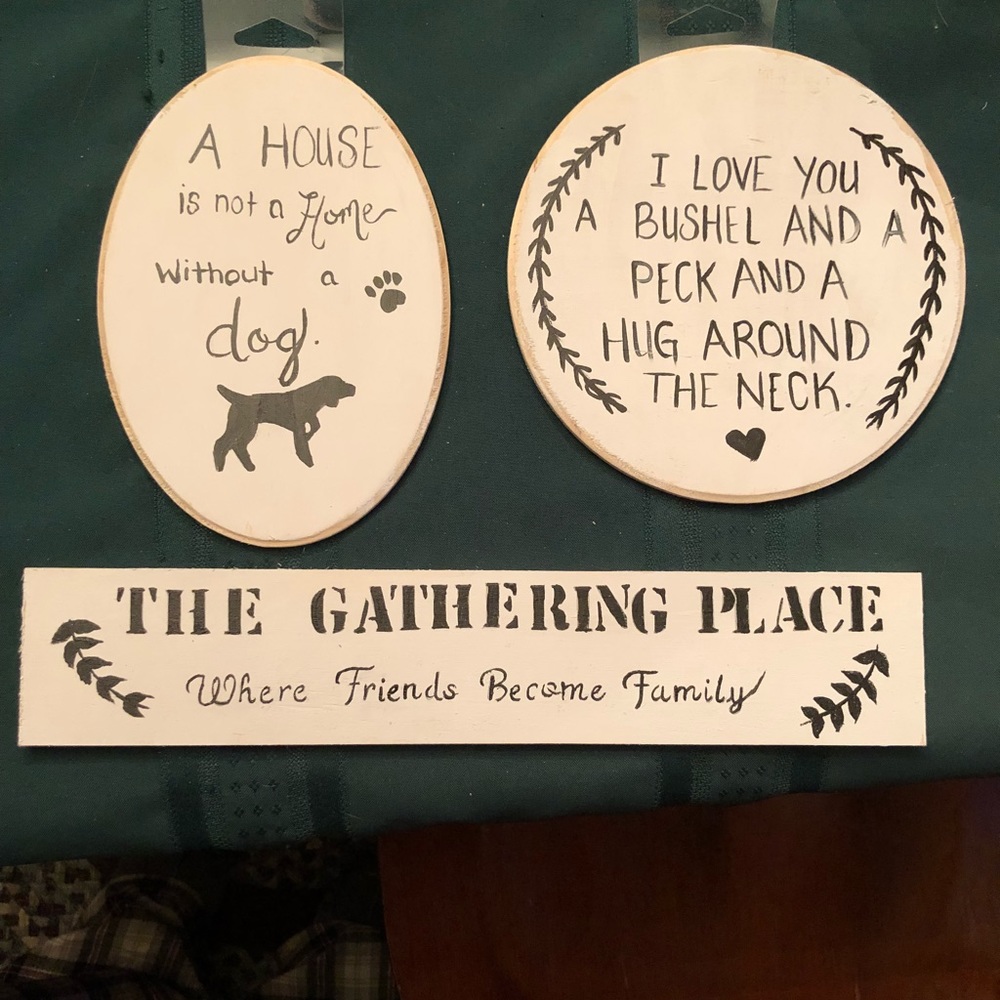 Hand Painted Decor